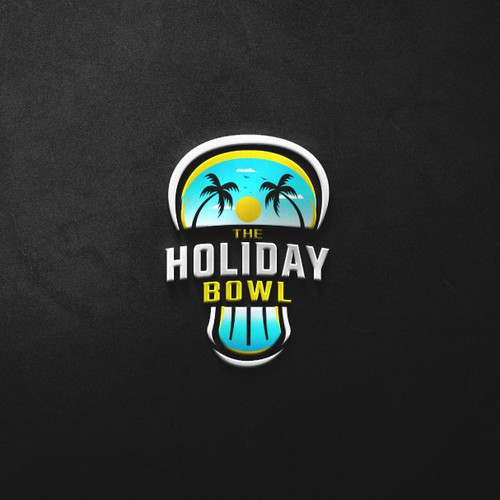 Holiday Bowl Logo Design by JDRA™