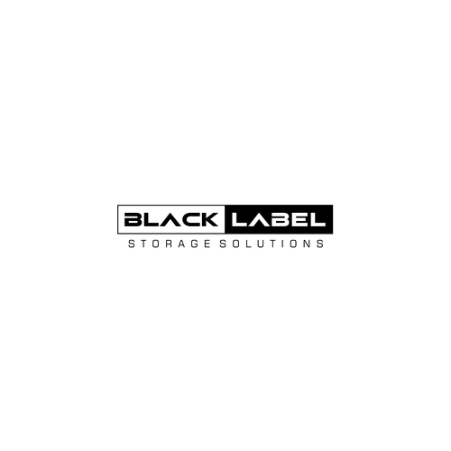 Black Label Storage Solutions needs a bold logo Logo design contest