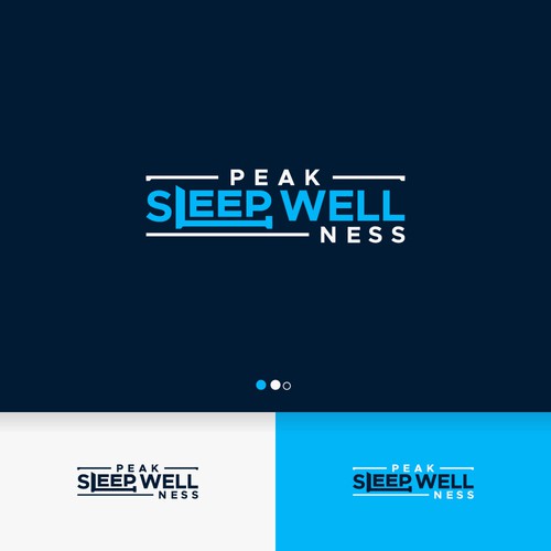 In need of a statement piece logo for our new sleep wellness business! Please emphasize 'sleep well' in logo. Design by OpheRocklab