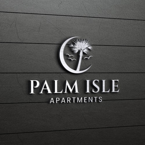 Rebrand/Redesign the logo for Palm Isle Apartments!! Design by Rav Astra