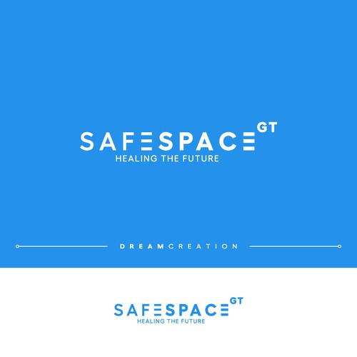 Artistic Expression for Mental Health Innovation: Design the SafeSpace GT Logo-ontwerp door ''DreamCreation''