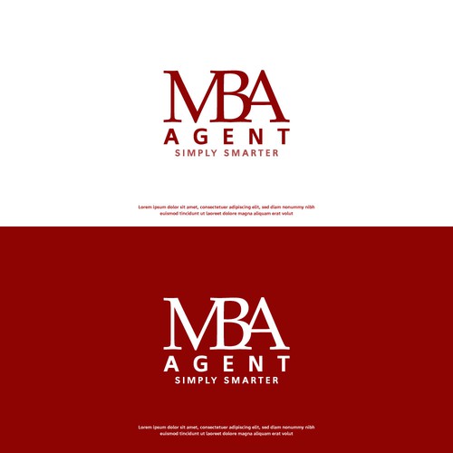 New Logo for The MBA Agent (and slogan) including image/icon Design by be.Infantry