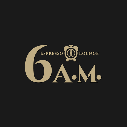 Design an enticing logo for 6 A.M. Espresso Lounge Design by Orange_