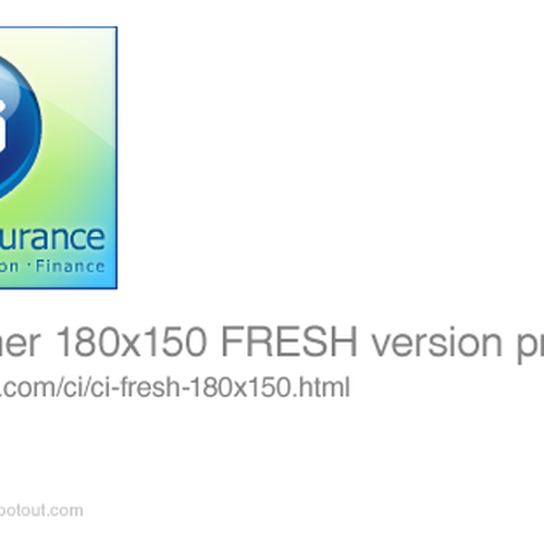 Life Insurance - Banner Design Contest Design by rootout