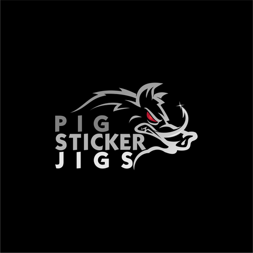 Pig Sticker Jigs/ Fishing Hooks for the Serious Angler. Design by via_oktav