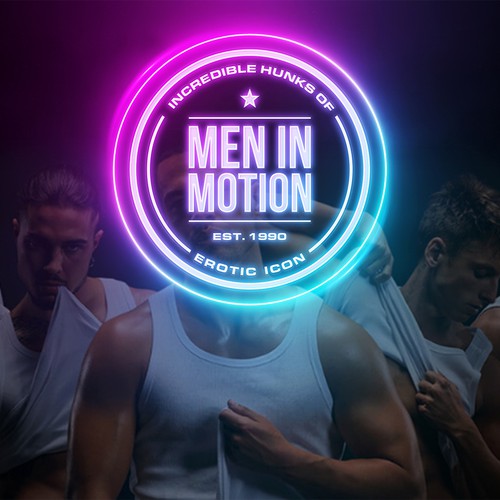 Redesign an exotic male performer company's logo! Men in Motion Est. 1990 Design by Carlos Foliaco
