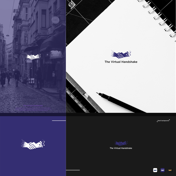 Design by Nuha35 titled "The Virtual Handshake"