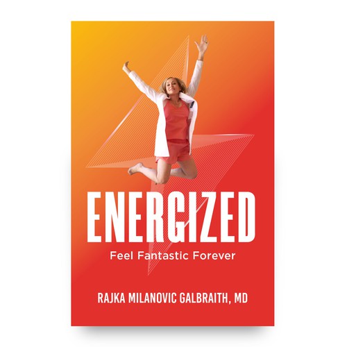 Design a New York Times Bestseller E-book and book cover for my book: Energized Design by MMQureshi