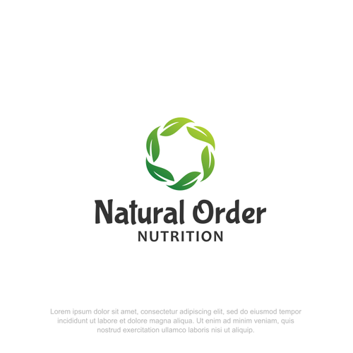 Fresh brand launch logo for sustainable whole food supplements Design by Graphica.Designs