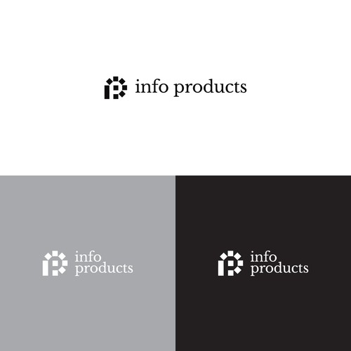 InfoProducts.com - Logo & Branding Design by rayhanabir ™