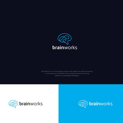 Design a logo for BrainWorks - a new AI company! Design by dotillusion