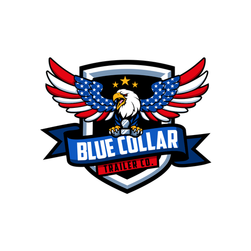 We need a BOLD logo for our Blue Collar Company Design by Monkey_Zen