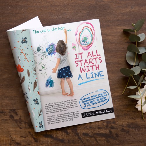 We need a powerful new design to visually represent our new product tagline Design by Rockyman