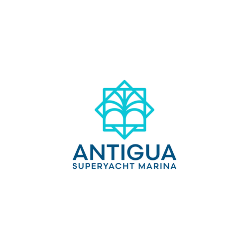Logo for Antigua Superyacht Marina Design by SimpleSmple™