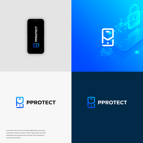 PPROTECT (Phone protect logo) (mobile cases and screen protectors) Design by Striker29