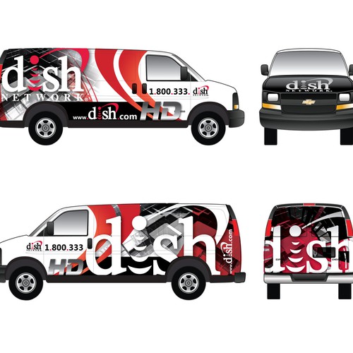 V&S 002 ~ REDESIGN THE DISH NETWORK INSTALLATION FLEET Design by Blacksugar