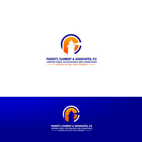 Designers, help me design the brand logo that defines Puckett, Clement & Associates, P.C., CPA's. Design by Blinca