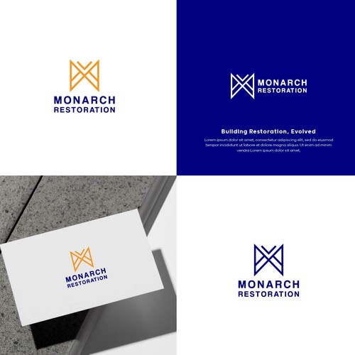 Design a modern clean logo package for a restoration company Design by Danny A