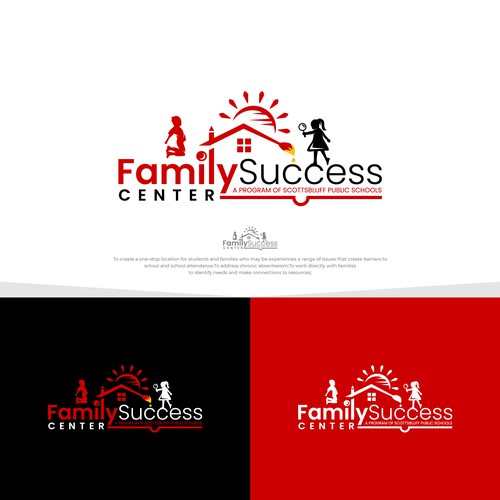 Family Success Center - one stop resources for families with children Design by StudioJack