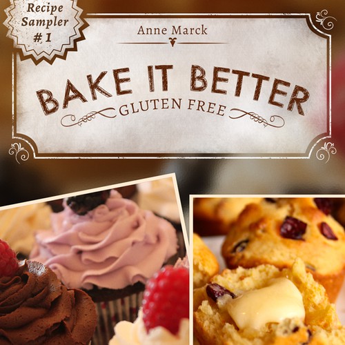 Create a Cover for our Gluten-Free Comfort Food Cookbook Design por The Underdogs