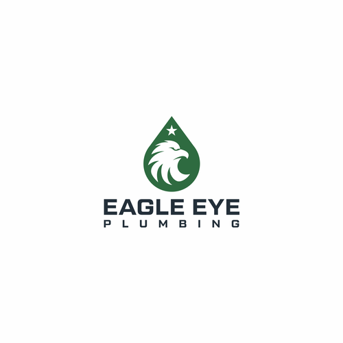 Eye catching and very marketable logo for plumbing company. The company name is Eagle Eye Plumbing Design by Marcellinus49