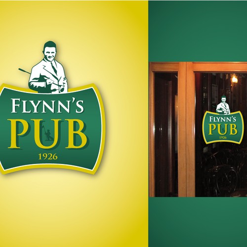 Help Flynn's Pub with a new logo Ontwerp door olle