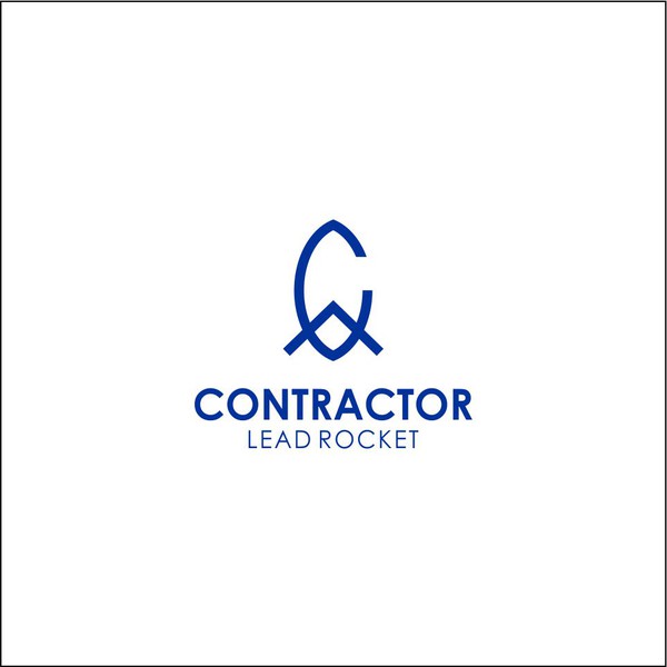 logo contractor lead rocket