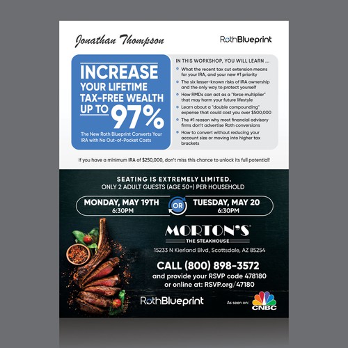 Postcard, flyer or print contest entry by Dzine Solution