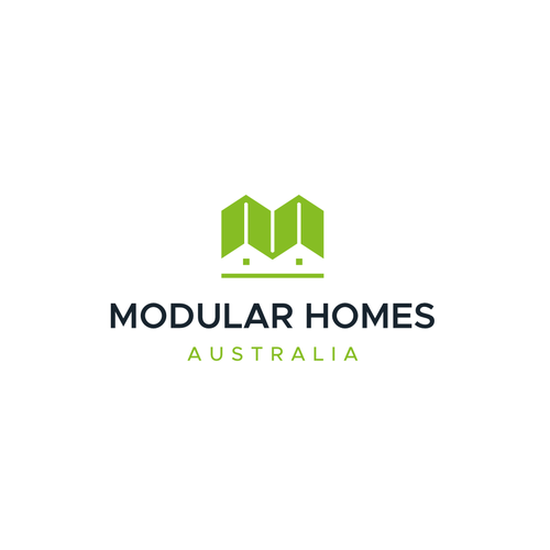 Logo for Modular Homes Company Design by Delmastd