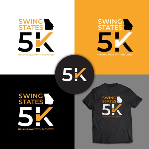 Swing states 5k! running away with the votes! | Logo design contest |  99designs