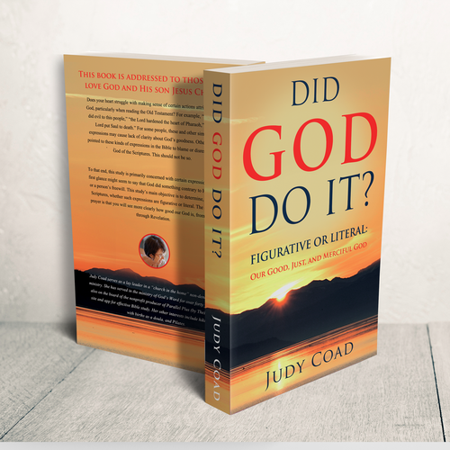 Design book cover and e-book cover  for book showing the goodness of God Design by arobindo