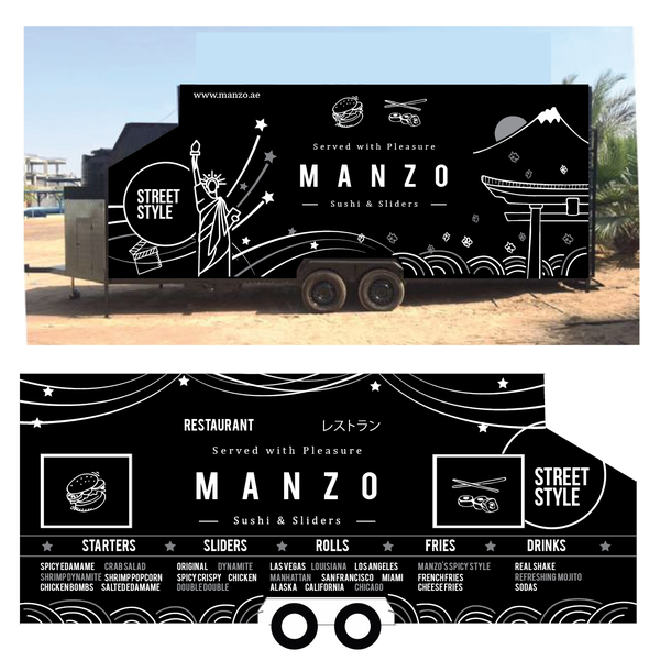 Design by cheprox titled "Migration Food, Food Truck"