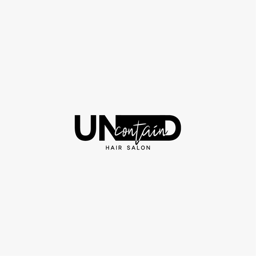 sofisticirano™さんのThink UNcontainD - Logo for Cutting Edge Hair Salonデザイン