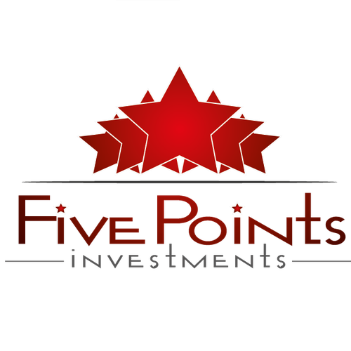 five points retro design shirts