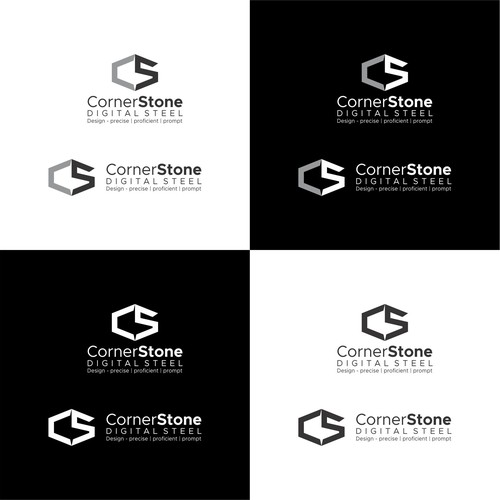 CornerStone logo design Design by Design Stuio