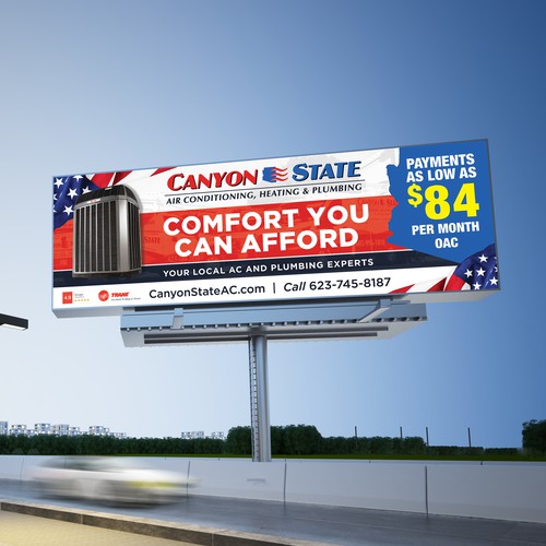 Design An Eye-Catching Billboard For An HVAC Company Design by SoftSkills