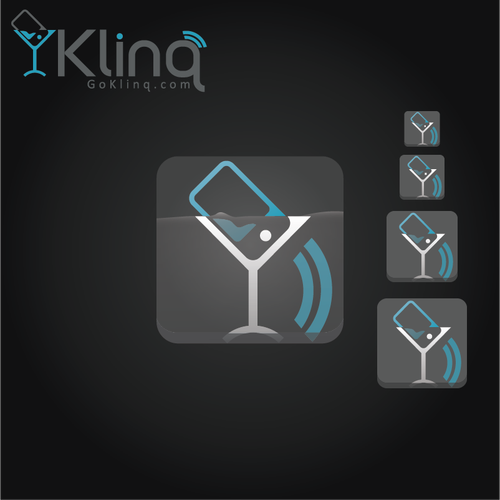 Klinq needs an amazing ios icon Réalisé par WakkaWakka