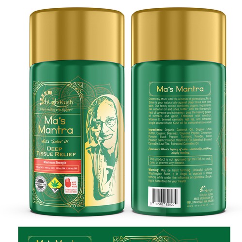 Salve Packaging Design Design by Manthanshah