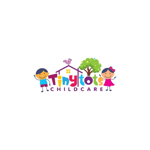 Colorful and playful logo for my in-home daycare. I would like to see kids playing and learning . I have kids 6 month up Design by creative_think