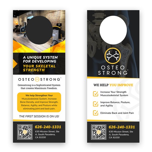 FLYER DOOR HANGERS! Design by Chriest.