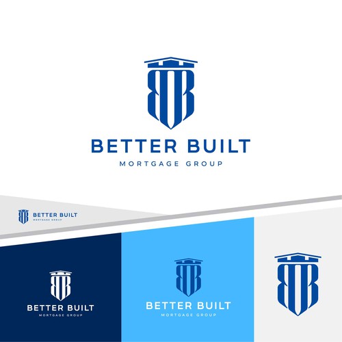 Better Built Mortgage Group-ontwerp door The Last Hero™