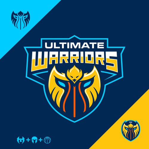 Basketball Logo for Ultimate Warriors - Your Winning Logo Featured on Major Sports Network Design by Denidon