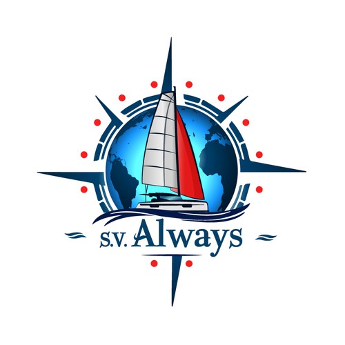 Design a logo for our around the world adventure! Design by Yanet GR