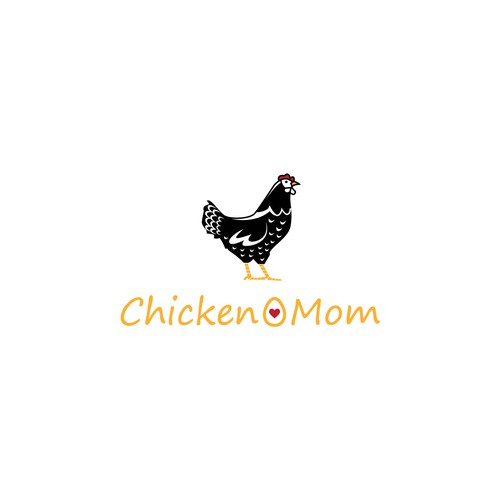 Design a logo for the chicken mom website.