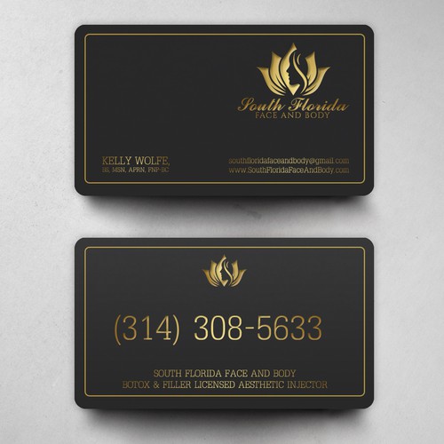 Aesthetic Business Cards Design by chandrayaan.creative