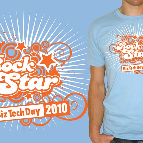 Give us your best creative design! BizTechDay T-shirt contest Diseño de ironmike