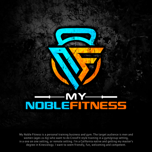 Need a powerful and fun new fitness logo for personal trainer and gym! Design by Grapìkal