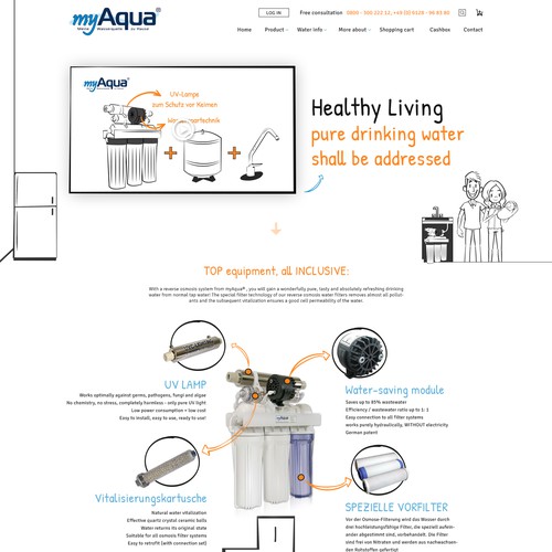 Landing page design contest entry by Ananya Roy
