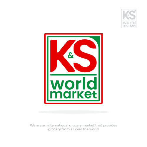 New Grocery Company Logo Design by Rustu Design