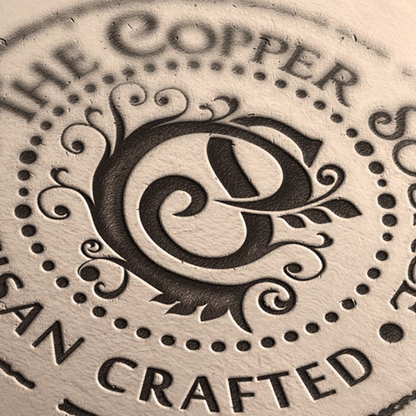 Handmade artisan products made from copper